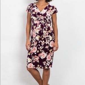 Pink Blush Maternity Dress - size S